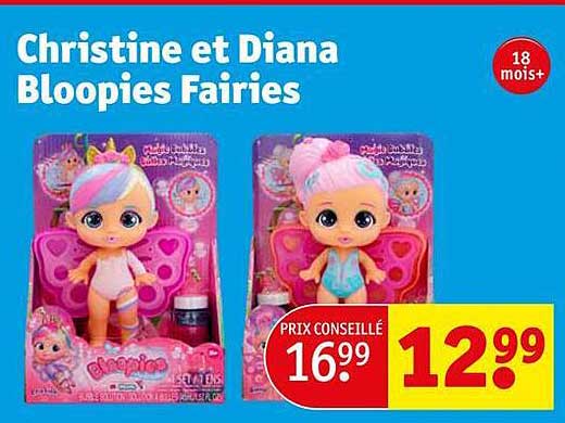 christine et diana bloopies fairies