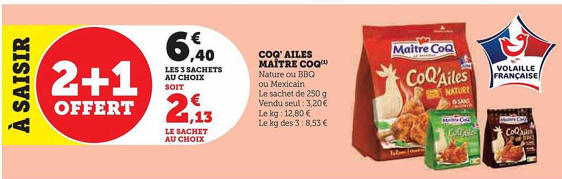 coq' ailes maître coq