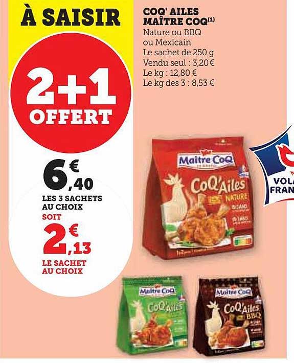 coq'ailes maître coq