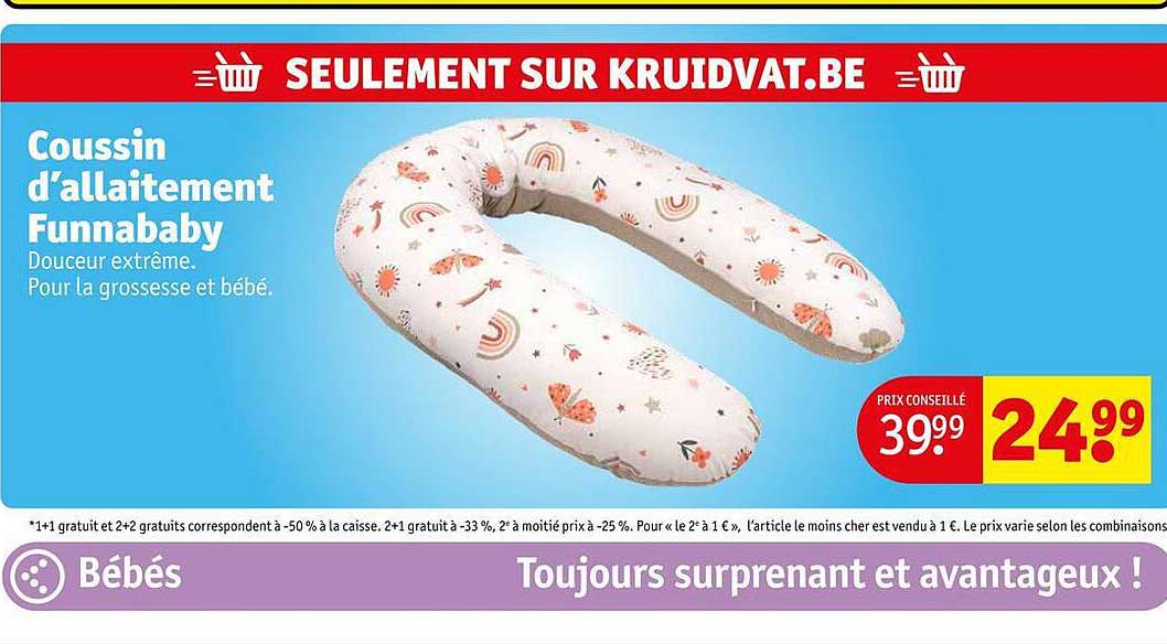coussin d'allaitement funnababy