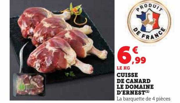 cuisse de canard le domaine d'ernest