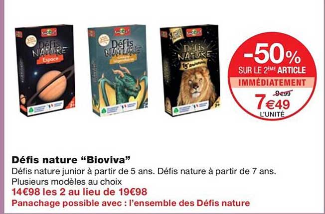 défis nature "bioviva"