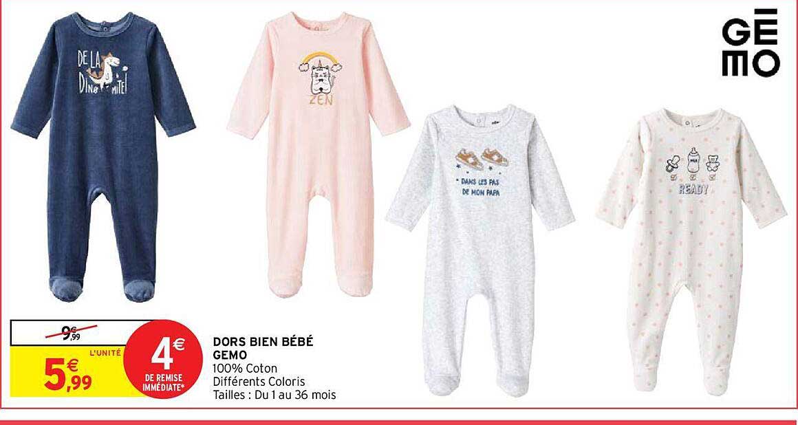 dors bien bébé gemo