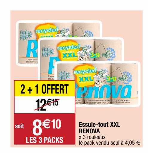 essuie-tout xxl renova