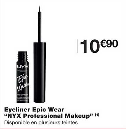 eyeliner épic wear "nyx professional makeup"