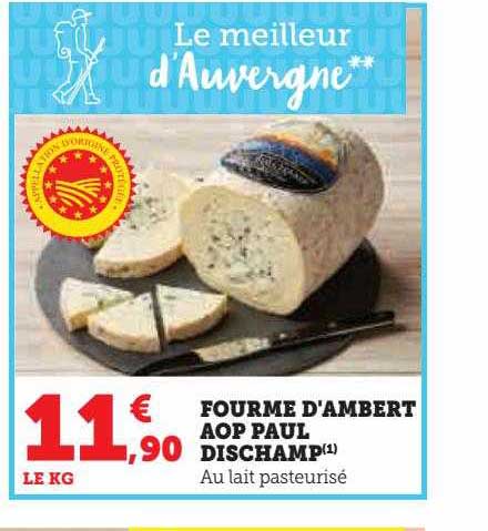 Fourme D'ambert Aop Paul Dischamp