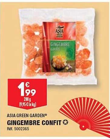 gingembre confit asia green garden