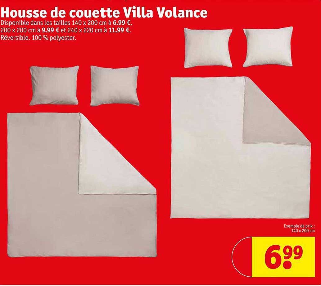 housse de couette villa volance