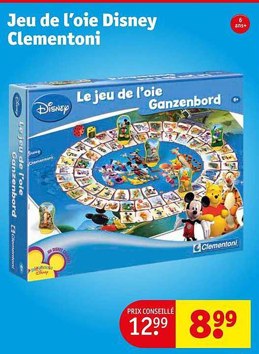 jeu de l'oie disney clementoni