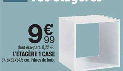 l'étagère 1 case