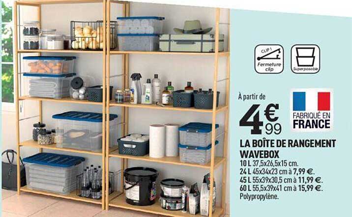 La Boîte De Rangement Wavebox