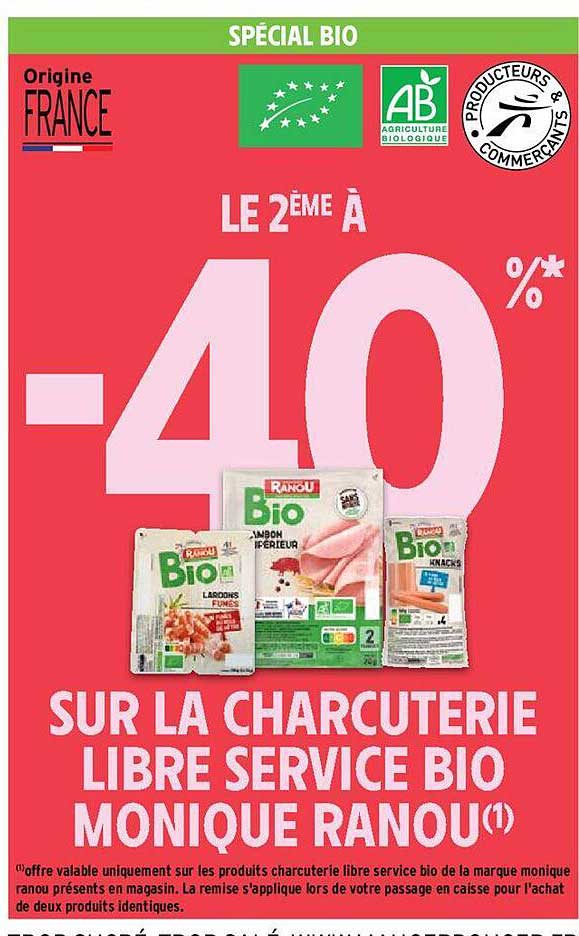 La Charcuterie Libre Service Bio Monique Ranou
