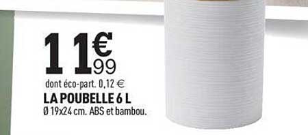 La Poubelle 6 L