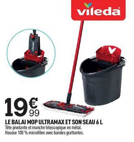 Le Balai Mop Ultramax Et Son Seau 6l