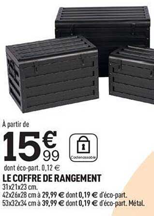 Le Coffre De Rangement