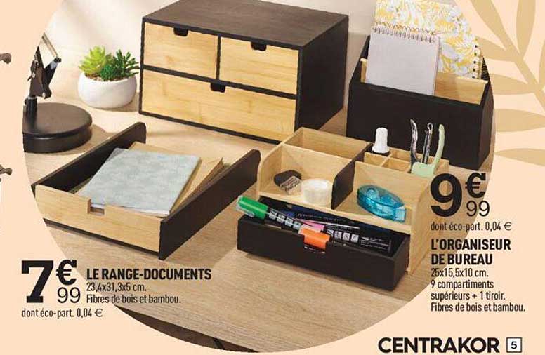 Le Range-documents, L'organiseur De Bureau