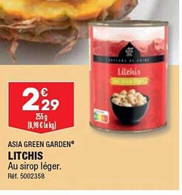 litchis asia green garden