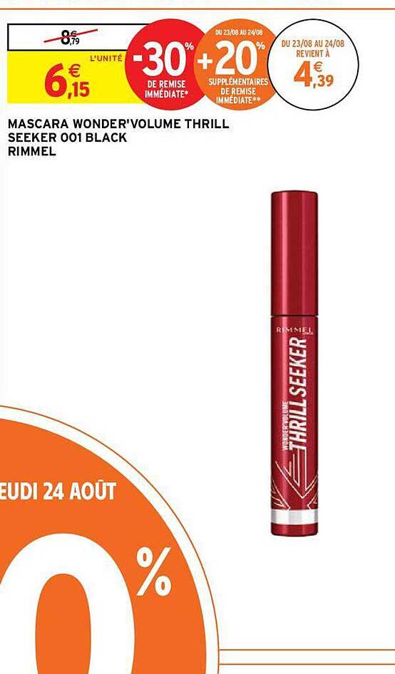 mascara wonder'volume thrill seeker 001 black rimmel