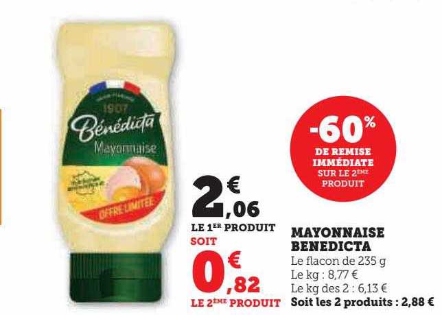 Mayonnaise Bénédicta