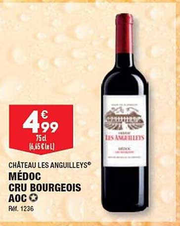Médoc Cru Bourgeois Aoc Château Les Anguilleys