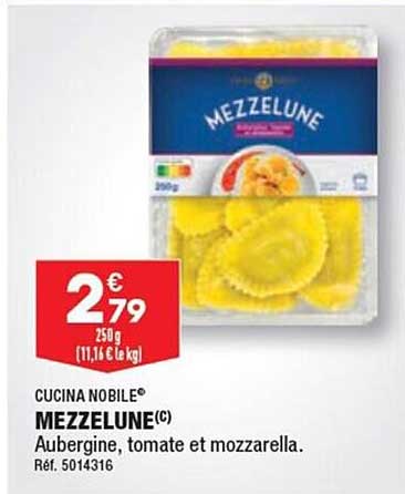 mezzelune cucina nobile
