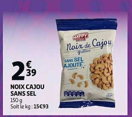 Noix Cajou Sans Sel