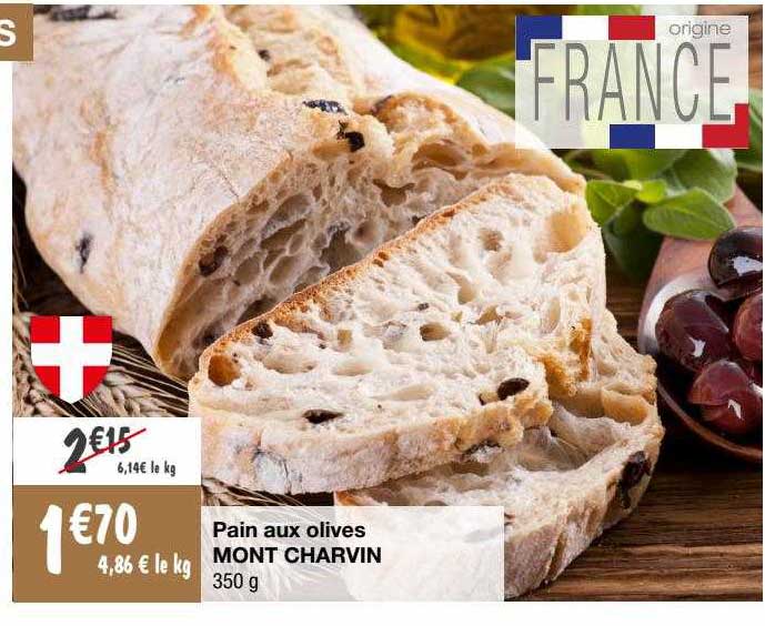 pain aux olives mont charvin