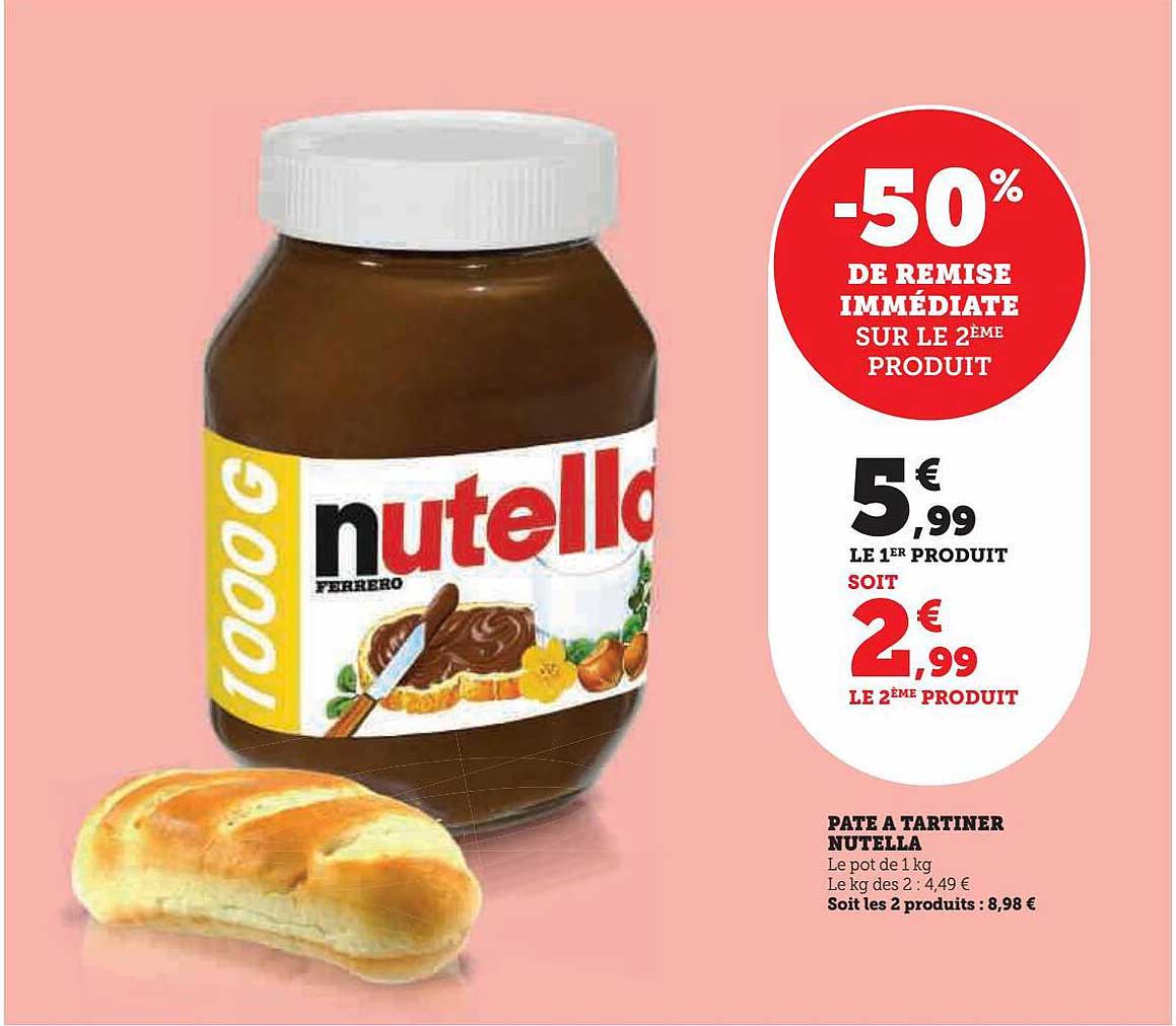Pâte à Tartiner Nutella
