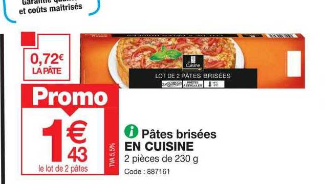 pâtes brisées en cuisine