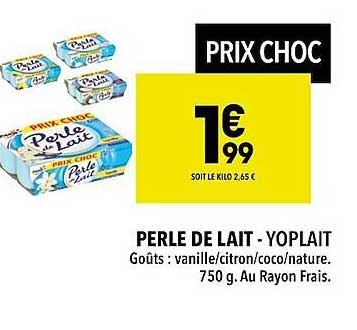 Perle De Lait - Yoplait