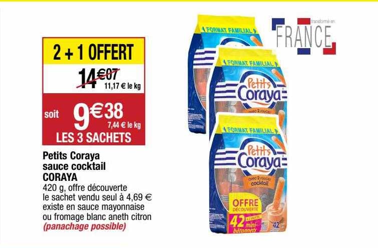 Petits Coraya Sauce Cocktail Coraya
