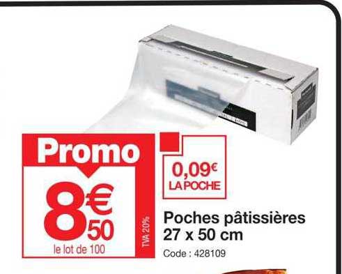 Poches Pâtissières 27 X 50 Cm