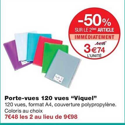 Porte-vues 120 Vues "viquel"