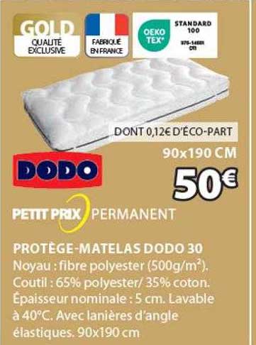 protège-matelas dodo 30