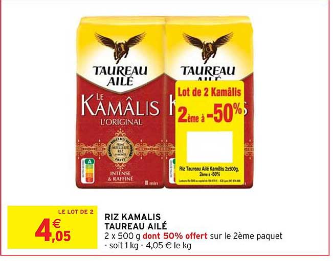 Riz Kamalis Taureau Ailé