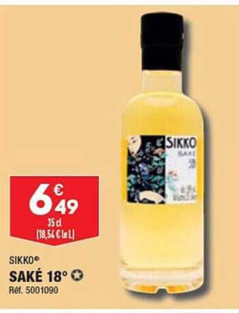Saké 18° Sikko