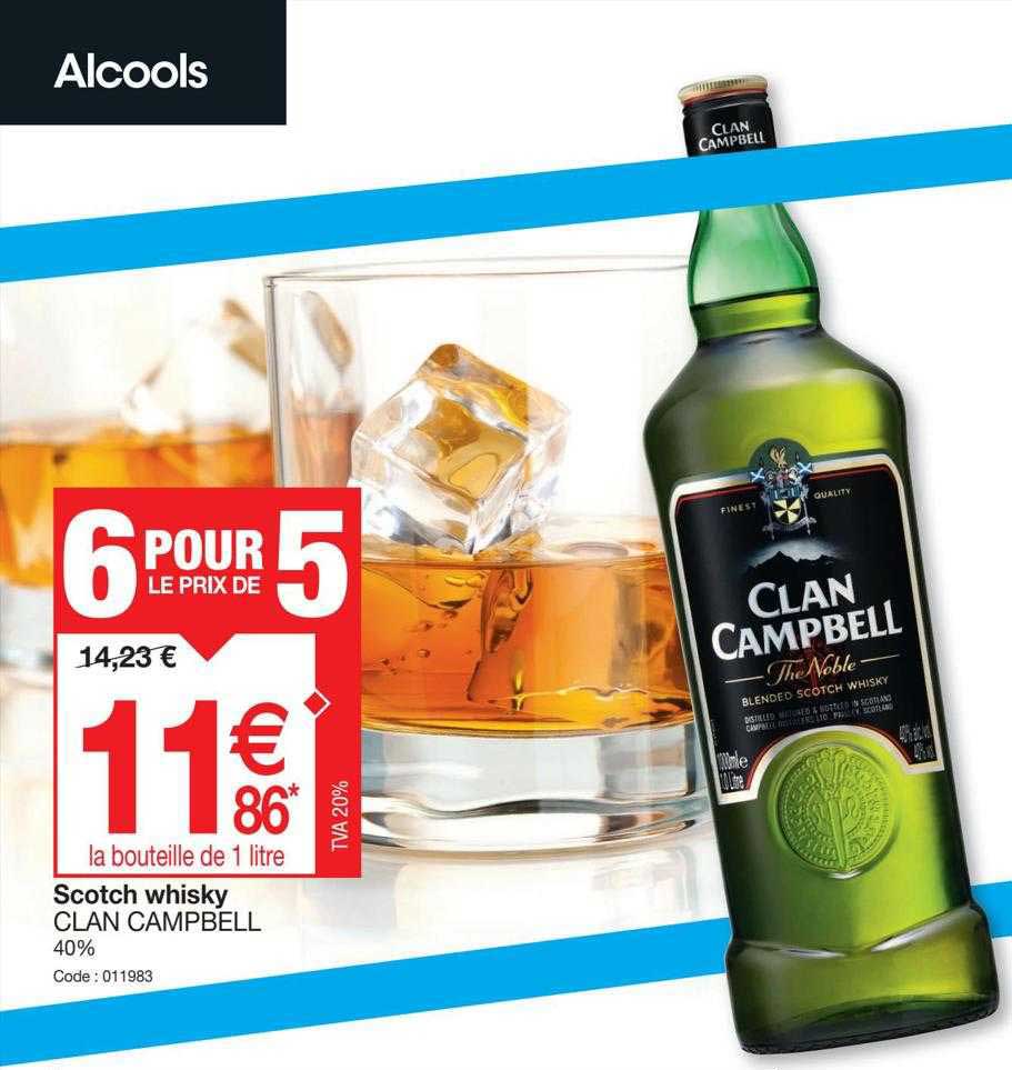 scotch whisky clan campbell