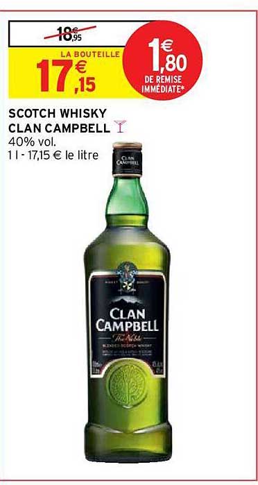 scotch whisky clan campbell