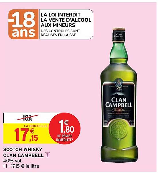 scotch whisky clan campbell