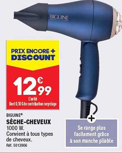 sèche-cheveux biguine