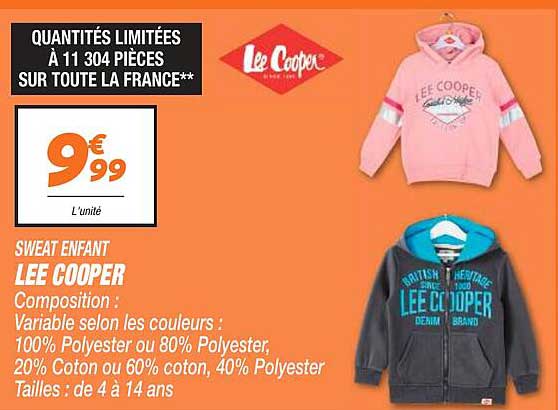 Sweat Enfant Lee Cooper