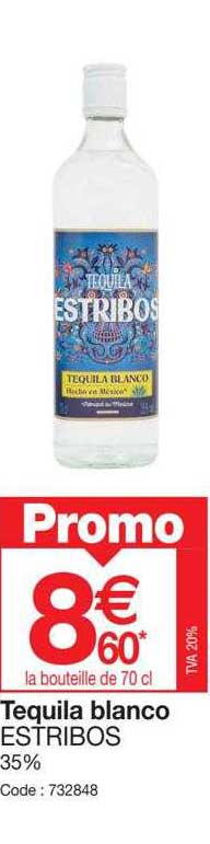 tequila blanco estribos