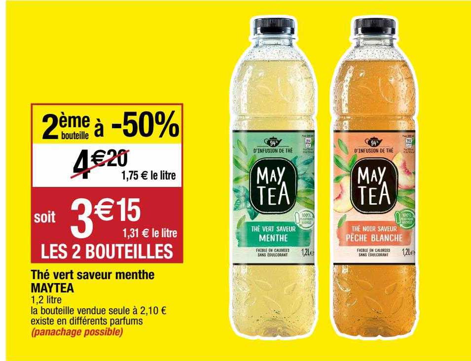 Thé Vert Saveur Menthe Maytea