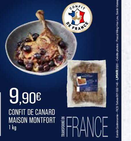 Confit De Canard Maison Montfort