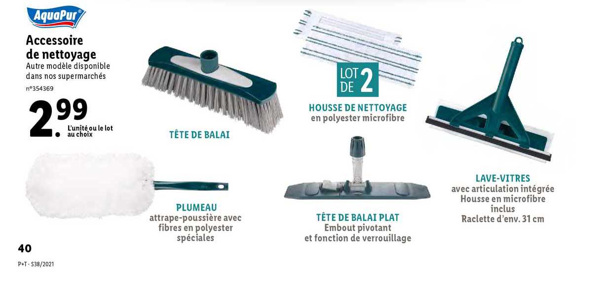 Accessoire De Nettoyage Aquapur