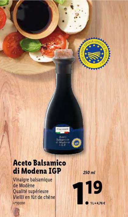 Aceto Balsamico Di Modena Igp Italiamo