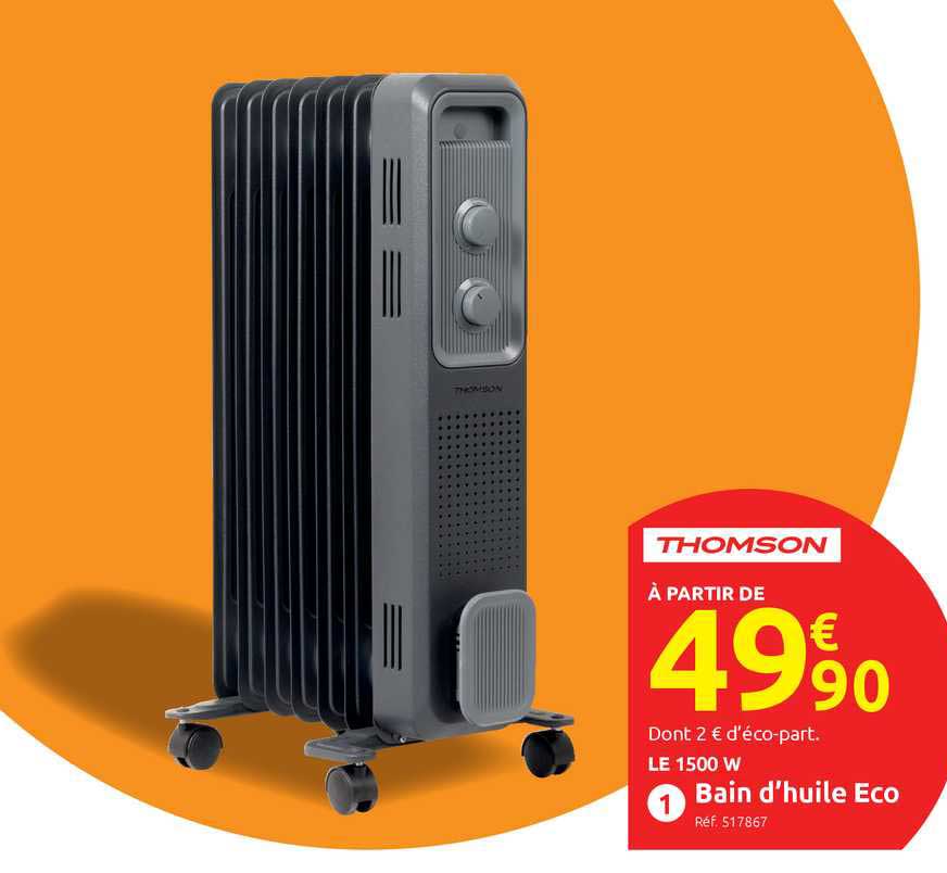 Bain D'huile éco Thomson