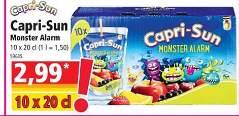 capri-sun monter alarm
