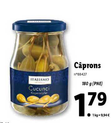 Câprons Italiamo