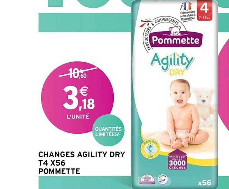 changes agility dry t4 x56 pommette